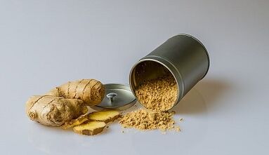 Gemberzalf voor de behandeling van cervicale osteochondrose