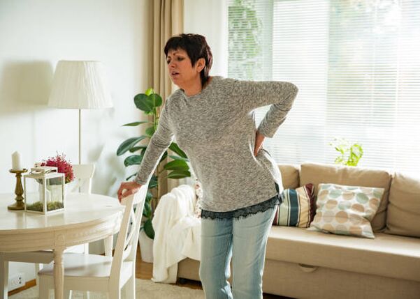 osteochondrose bij een vrouw